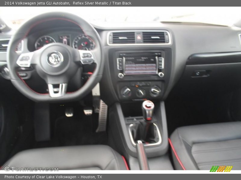 Reflex Silver Metallic / Titan Black 2014 Volkswagen Jetta GLI Autobahn