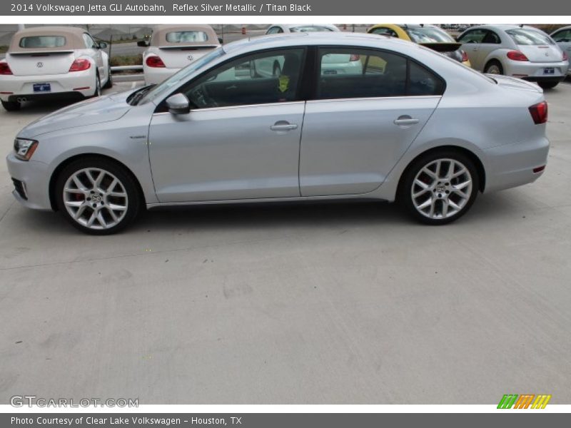 Reflex Silver Metallic / Titan Black 2014 Volkswagen Jetta GLI Autobahn