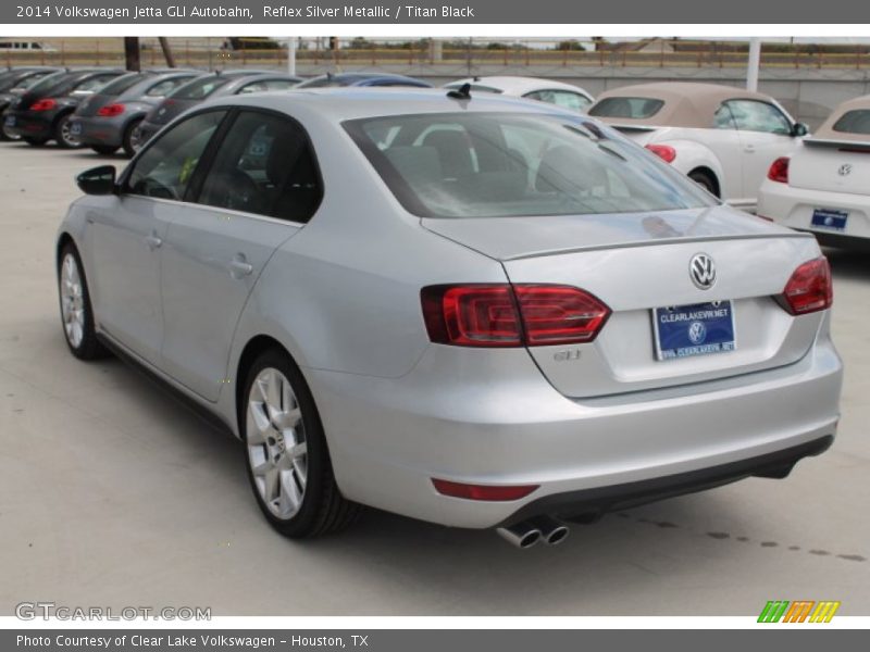 Reflex Silver Metallic / Titan Black 2014 Volkswagen Jetta GLI Autobahn