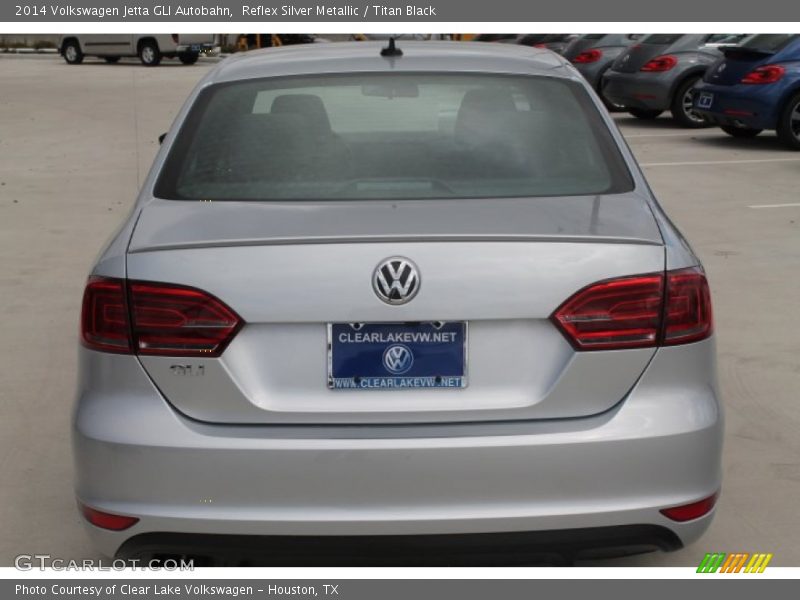 Reflex Silver Metallic / Titan Black 2014 Volkswagen Jetta GLI Autobahn
