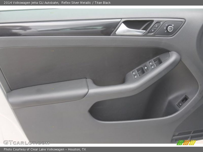 Reflex Silver Metallic / Titan Black 2014 Volkswagen Jetta GLI Autobahn