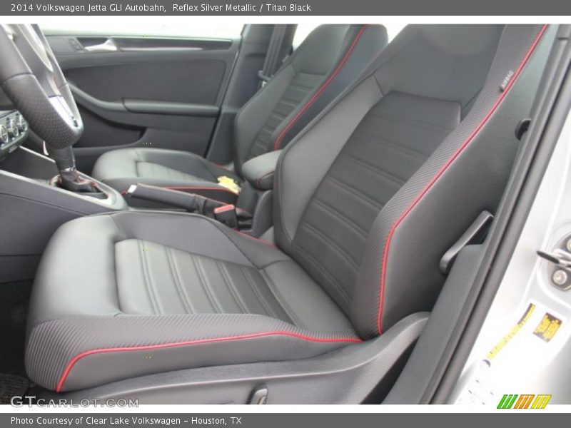 Reflex Silver Metallic / Titan Black 2014 Volkswagen Jetta GLI Autobahn