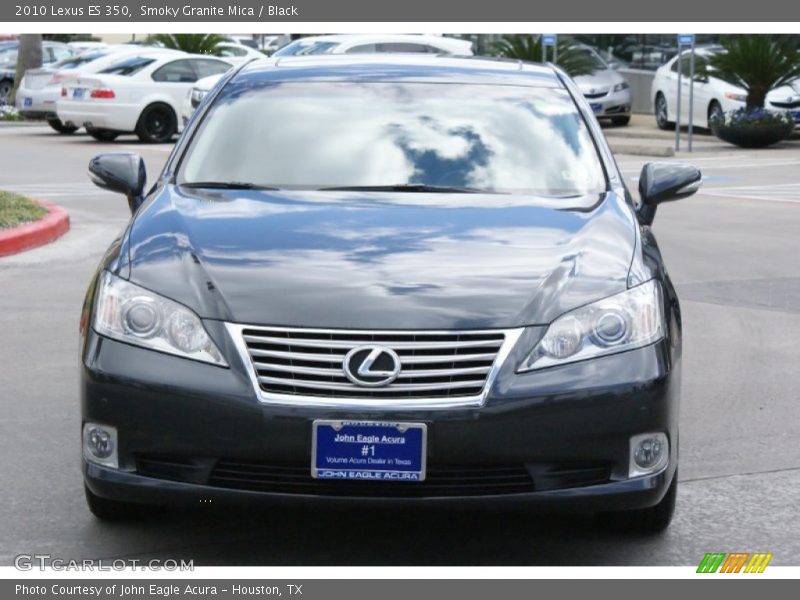 Smoky Granite Mica / Black 2010 Lexus ES 350