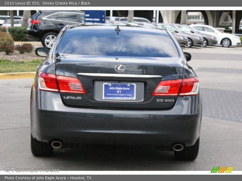 Smoky Granite Mica / Black 2010 Lexus ES 350