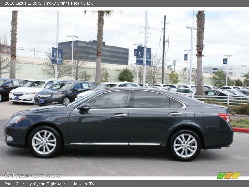 Smoky Granite Mica / Black 2010 Lexus ES 350