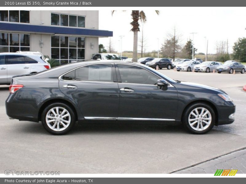 Smoky Granite Mica / Black 2010 Lexus ES 350