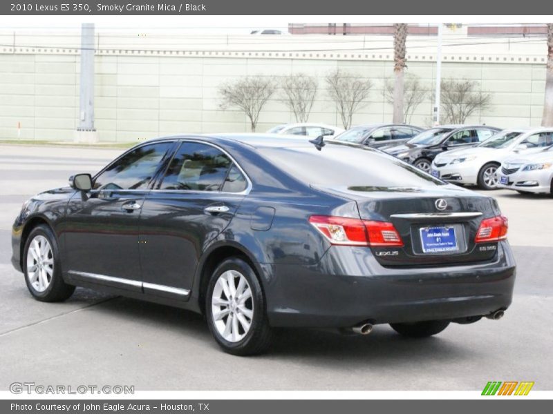 Smoky Granite Mica / Black 2010 Lexus ES 350