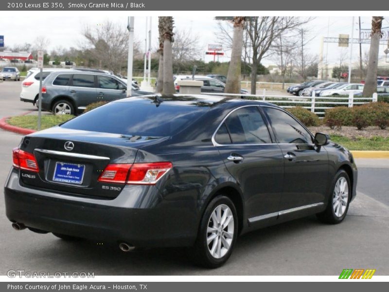 Smoky Granite Mica / Black 2010 Lexus ES 350