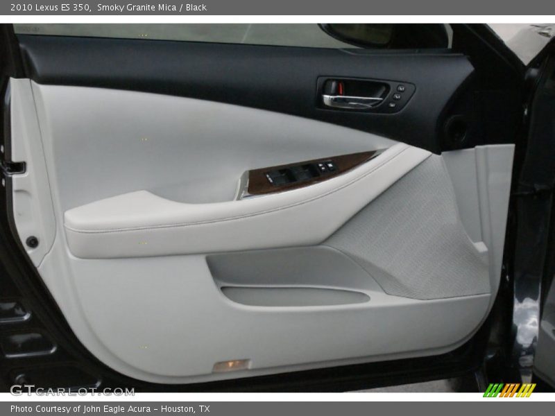 Smoky Granite Mica / Black 2010 Lexus ES 350