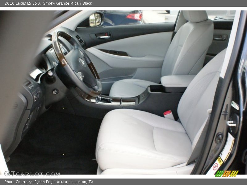 Smoky Granite Mica / Black 2010 Lexus ES 350