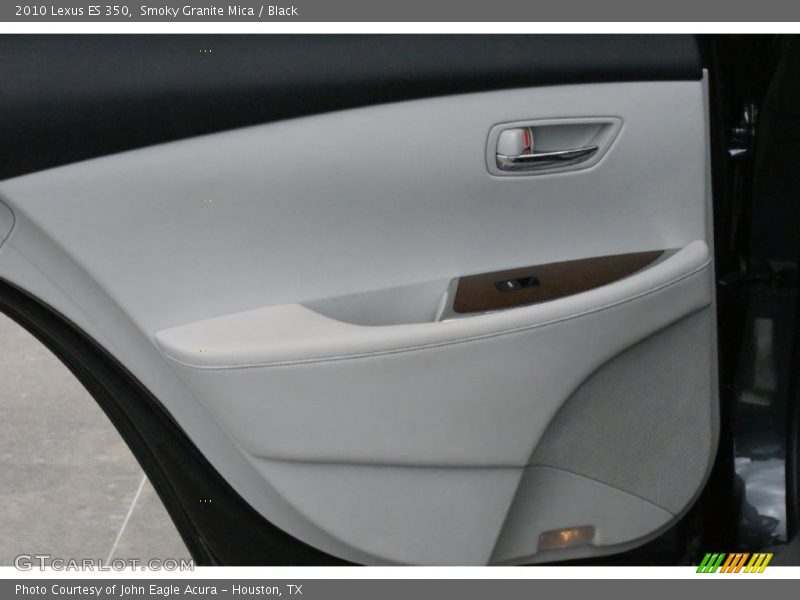Smoky Granite Mica / Black 2010 Lexus ES 350
