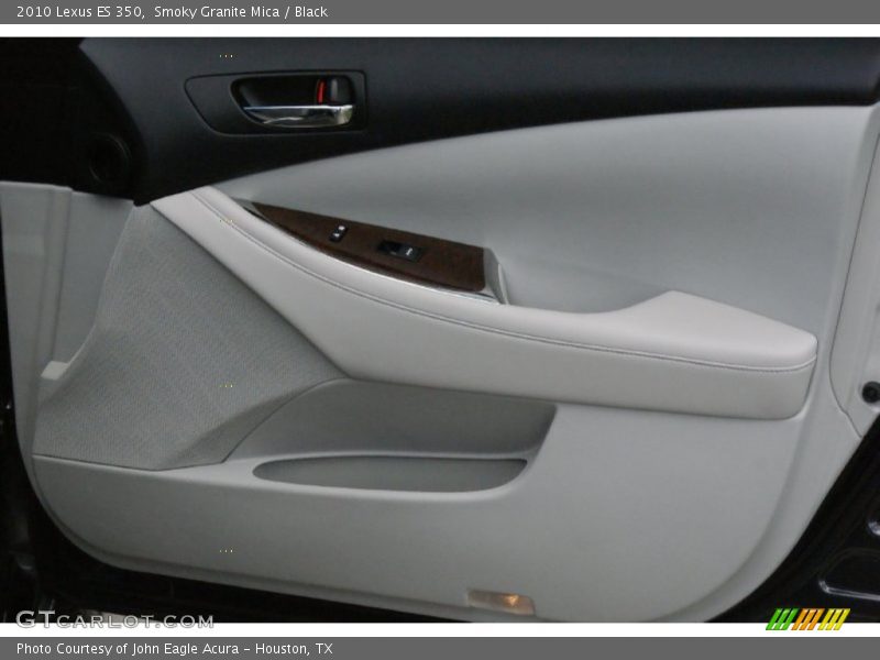 Smoky Granite Mica / Black 2010 Lexus ES 350
