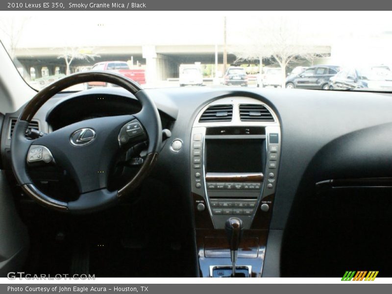 Smoky Granite Mica / Black 2010 Lexus ES 350