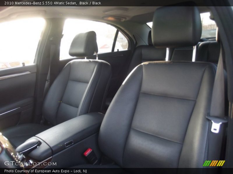 Black / Black 2010 Mercedes-Benz S 550 4Matic Sedan
