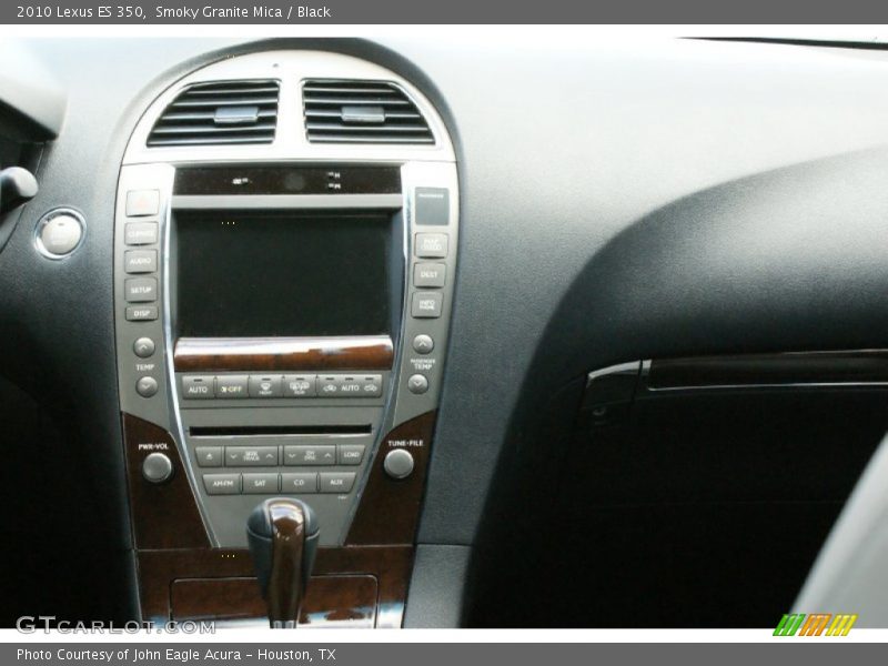 Smoky Granite Mica / Black 2010 Lexus ES 350