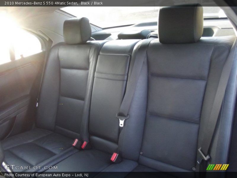 Black / Black 2010 Mercedes-Benz S 550 4Matic Sedan