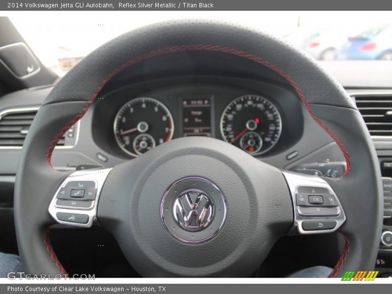 Reflex Silver Metallic / Titan Black 2014 Volkswagen Jetta GLI Autobahn