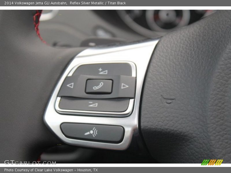 Reflex Silver Metallic / Titan Black 2014 Volkswagen Jetta GLI Autobahn