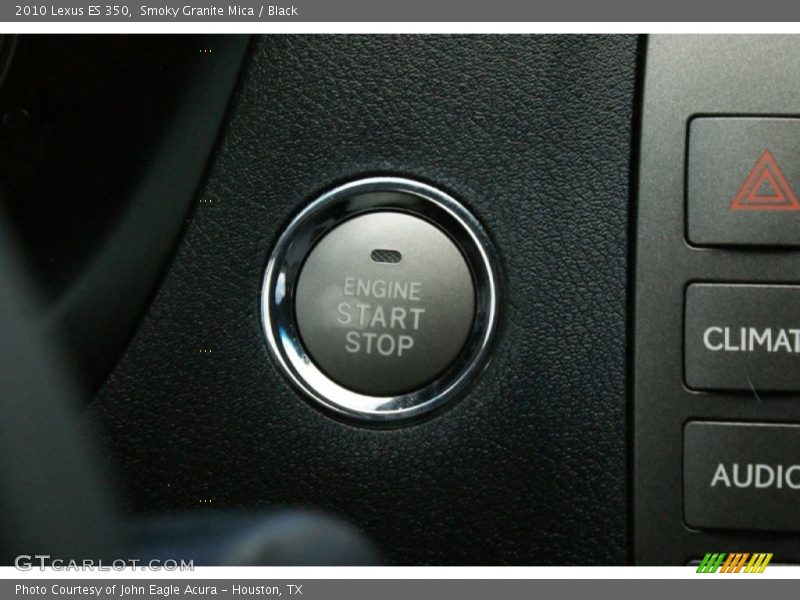 Smoky Granite Mica / Black 2010 Lexus ES 350