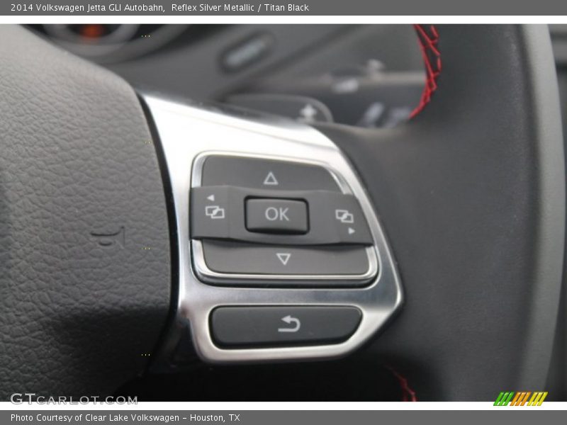 Reflex Silver Metallic / Titan Black 2014 Volkswagen Jetta GLI Autobahn
