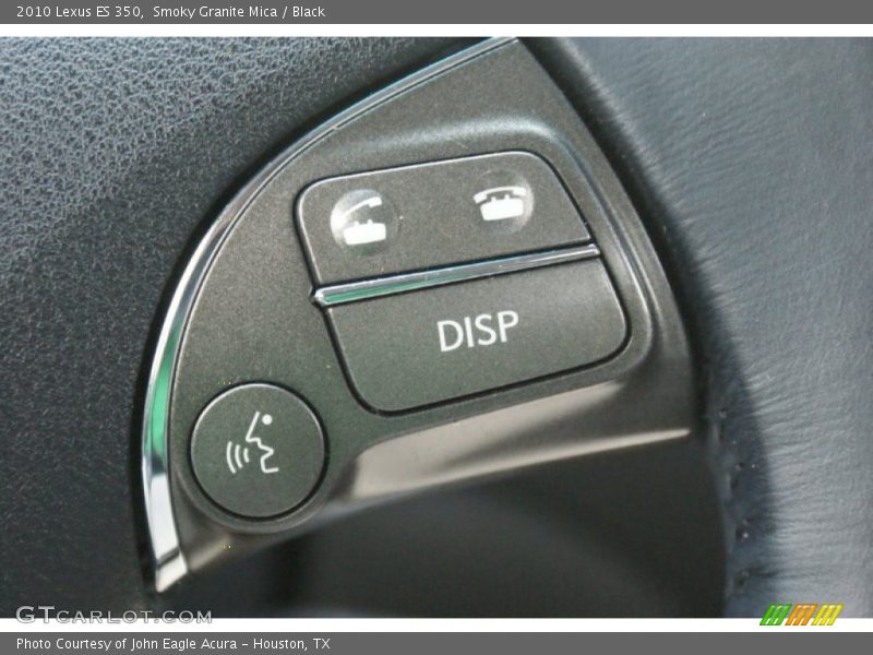 Smoky Granite Mica / Black 2010 Lexus ES 350