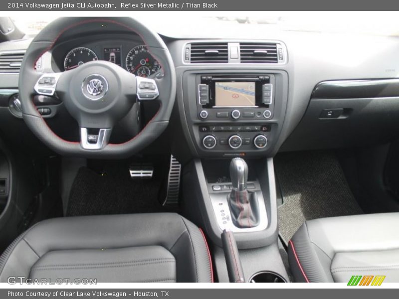 Reflex Silver Metallic / Titan Black 2014 Volkswagen Jetta GLI Autobahn