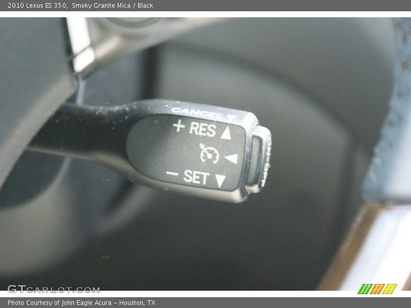 Smoky Granite Mica / Black 2010 Lexus ES 350