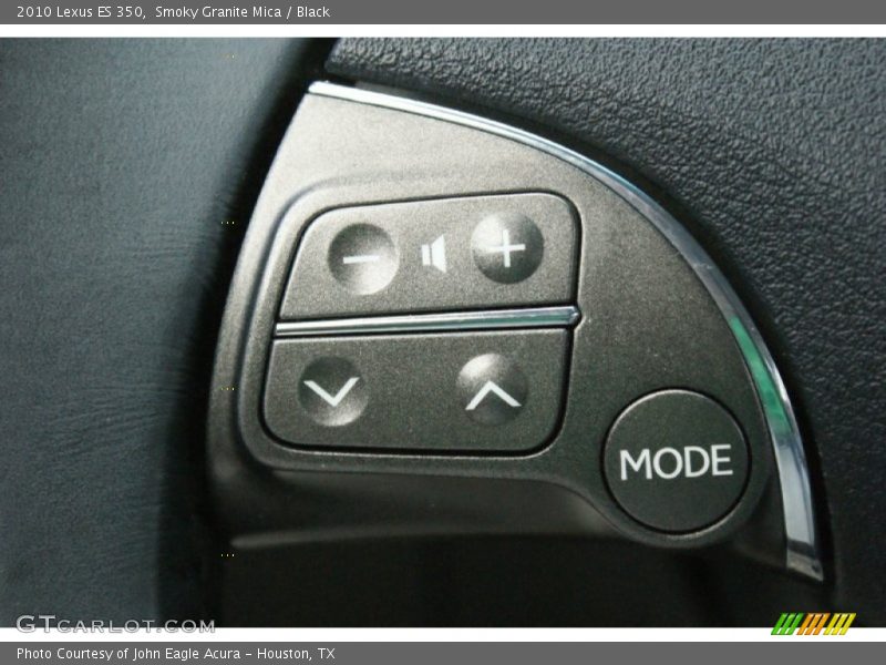 Smoky Granite Mica / Black 2010 Lexus ES 350