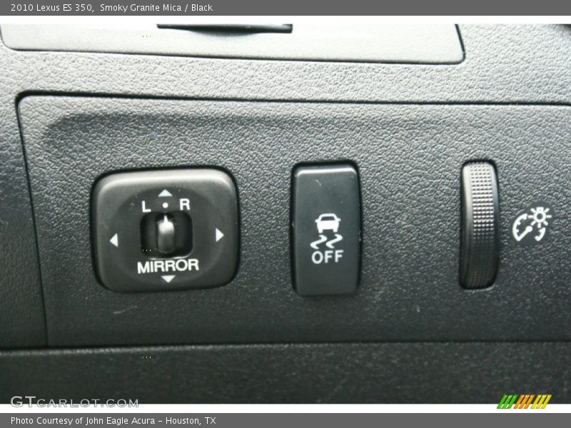 Smoky Granite Mica / Black 2010 Lexus ES 350