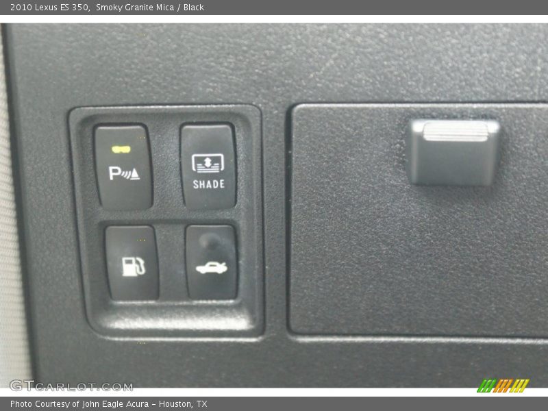 Smoky Granite Mica / Black 2010 Lexus ES 350