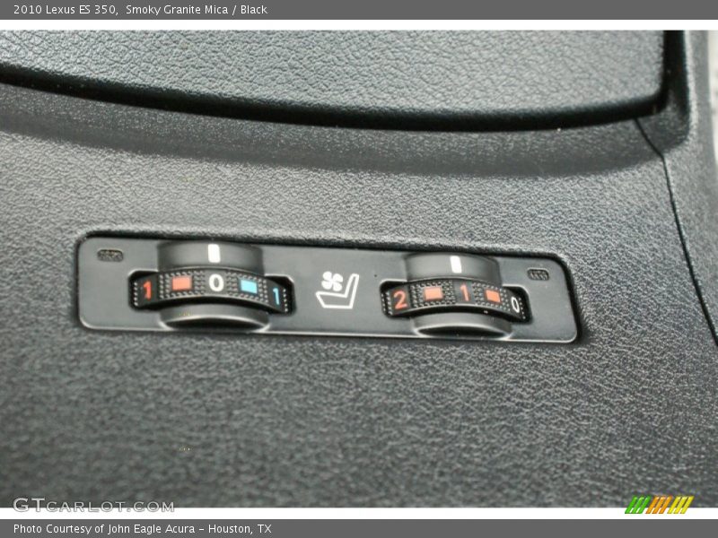 Smoky Granite Mica / Black 2010 Lexus ES 350