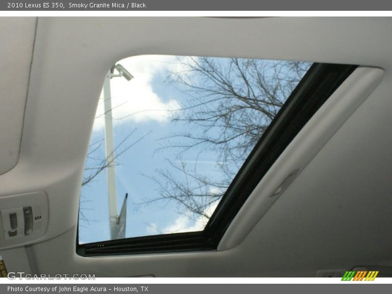 Smoky Granite Mica / Black 2010 Lexus ES 350