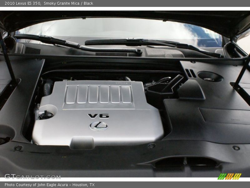 Smoky Granite Mica / Black 2010 Lexus ES 350