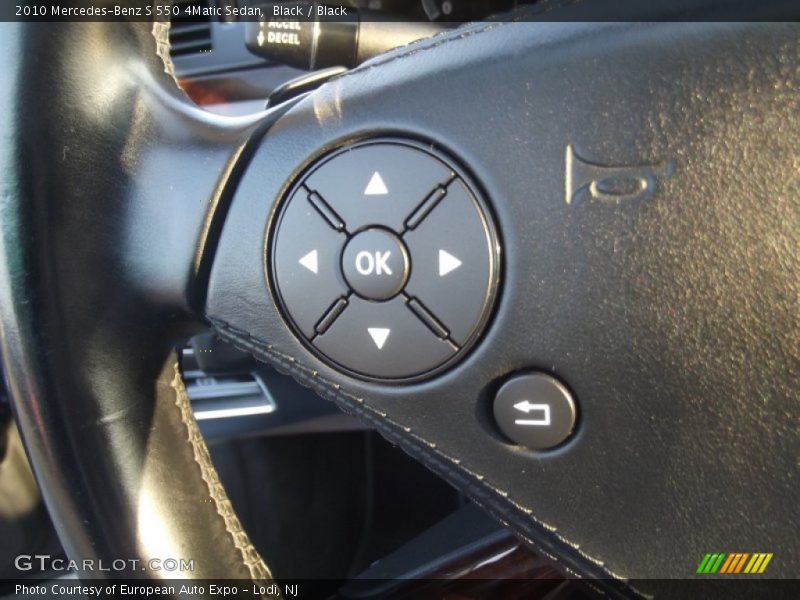 Black / Black 2010 Mercedes-Benz S 550 4Matic Sedan