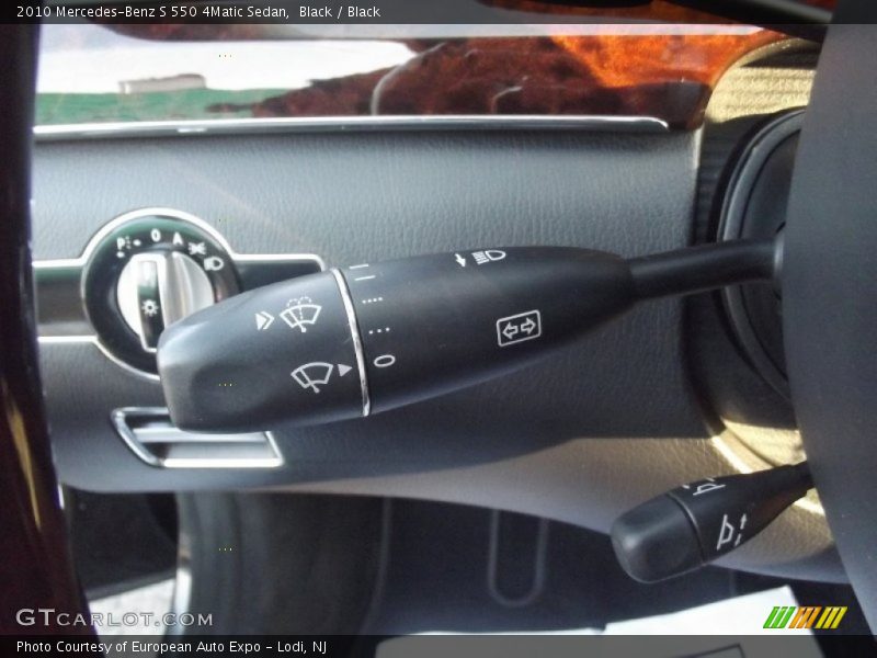 Black / Black 2010 Mercedes-Benz S 550 4Matic Sedan