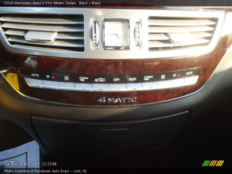 Black / Black 2010 Mercedes-Benz S 550 4Matic Sedan