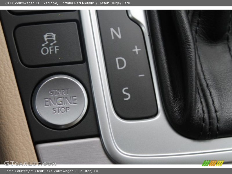 Fortana Red Metallic / Desert Beige/Black 2014 Volkswagen CC Executive