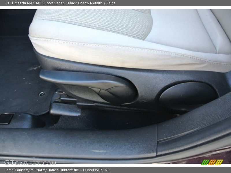 Black Cherry Metallic / Beige 2011 Mazda MAZDA6 i Sport Sedan