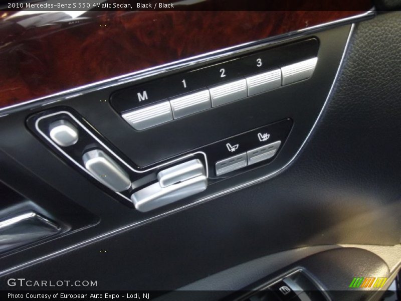 Black / Black 2010 Mercedes-Benz S 550 4Matic Sedan