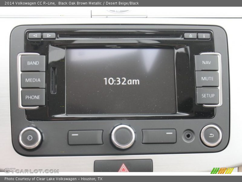 Black Oak Brown Metallic / Desert Beige/Black 2014 Volkswagen CC R-Line
