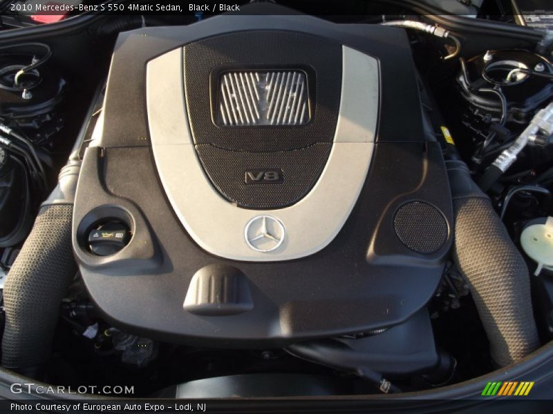 Black / Black 2010 Mercedes-Benz S 550 4Matic Sedan