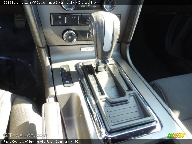 Ingot Silver Metallic / Charcoal Black 2013 Ford Mustang V6 Coupe