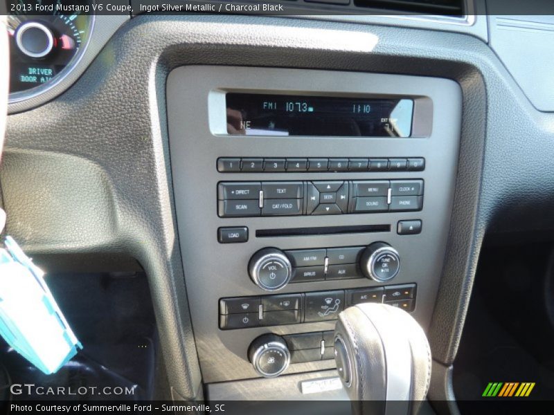 Ingot Silver Metallic / Charcoal Black 2013 Ford Mustang V6 Coupe