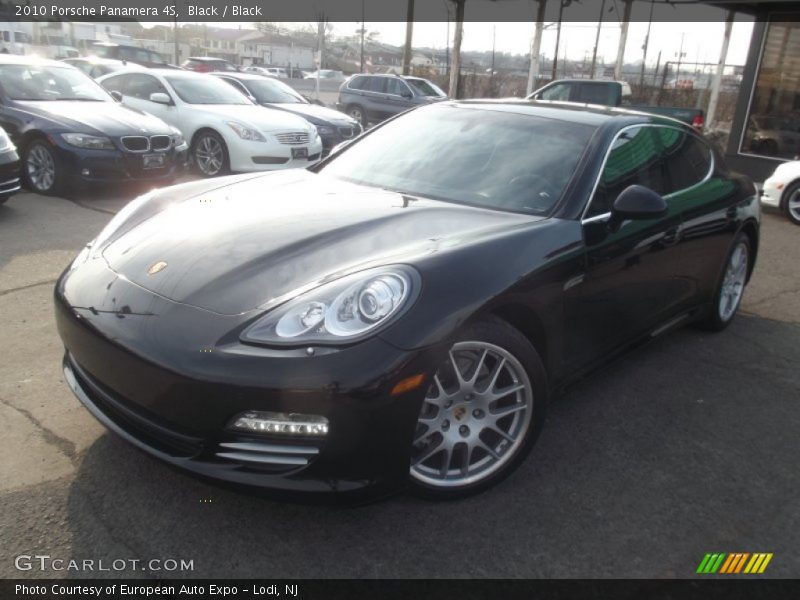 Black / Black 2010 Porsche Panamera 4S