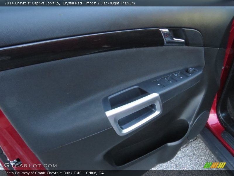 Crystal Red Tintcoat / Black/Light Titanium 2014 Chevrolet Captiva Sport LS