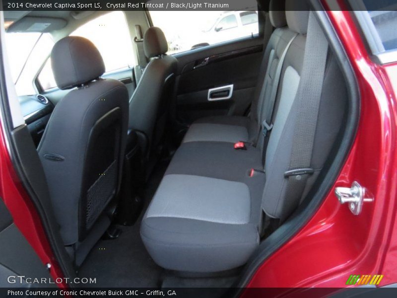 Crystal Red Tintcoat / Black/Light Titanium 2014 Chevrolet Captiva Sport LS
