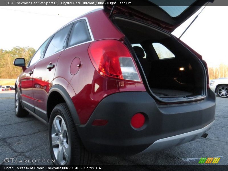 Crystal Red Tintcoat / Black/Light Titanium 2014 Chevrolet Captiva Sport LS