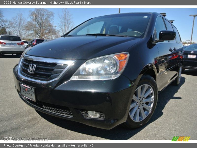 Nighthawk Black Pearl / Ivory 2008 Honda Odyssey Touring