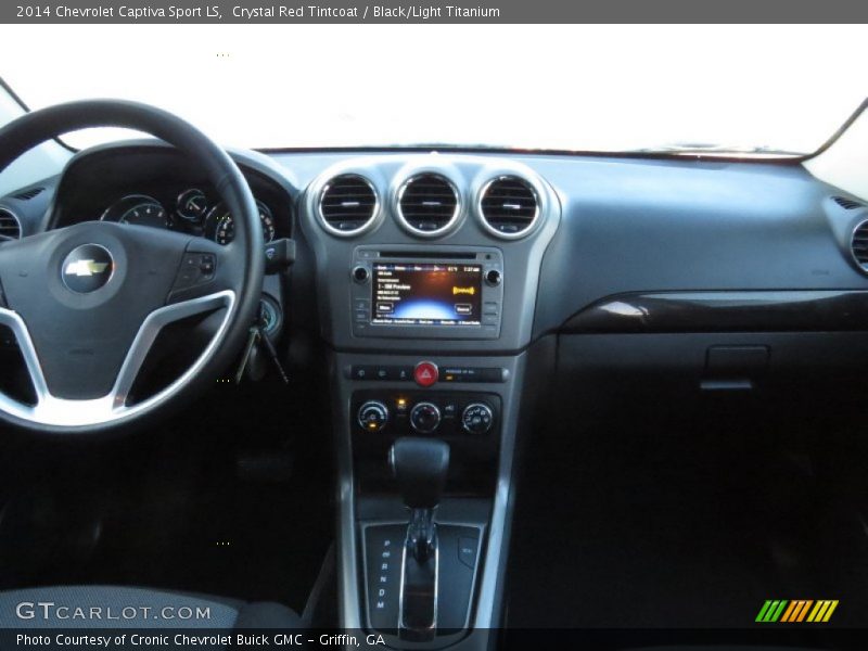 Crystal Red Tintcoat / Black/Light Titanium 2014 Chevrolet Captiva Sport LS