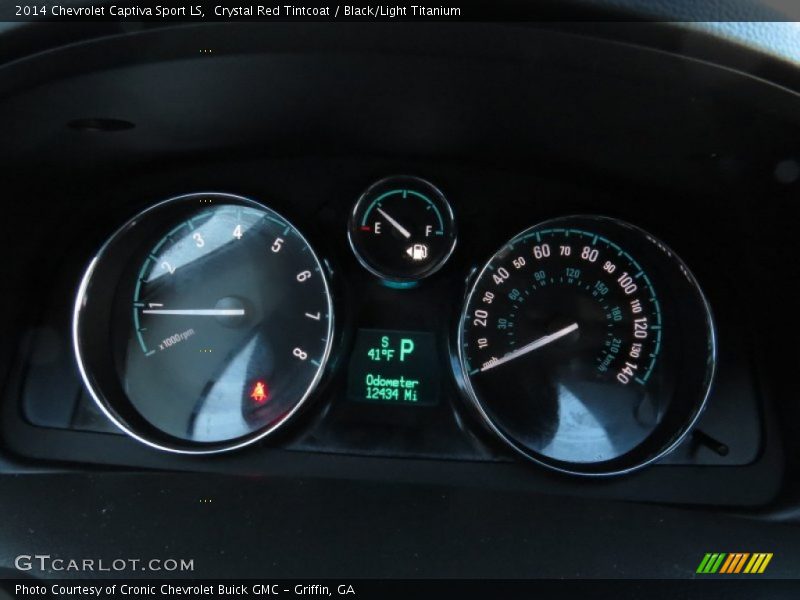 Crystal Red Tintcoat / Black/Light Titanium 2014 Chevrolet Captiva Sport LS